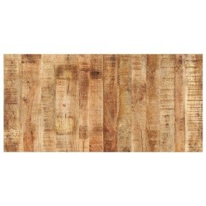 vidaXL Stolová doska 120x60x(1,5-1,6) cm surové mangové drevo