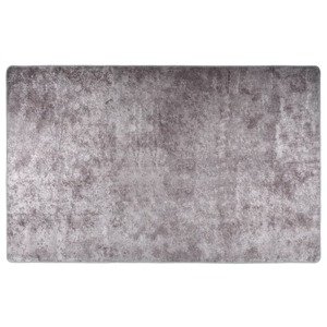 vidaXL Prateľný koberec 160x230 cm sivý protišmykový