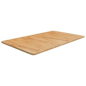 vidaXL Kúpeľňová doska bledohnedá 100x60x1,5 cm ošetrený masív