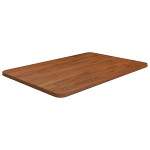 vidaXL Kúpeľňová doska tmavohnedá 60x40x1,5 cm ošetrený masív