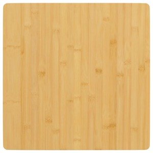 vidaXL Stolová doska 60x60x2,5 cm bambus