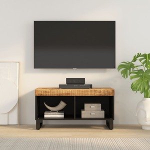 vidaXL TV skrinka 85x33x43,5 cm masívne mangovníkové drevo
