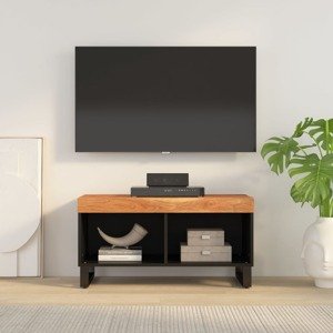 vidaXL TV skrinka 85x33x43,5 cm akáciový masív
