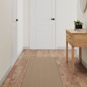 vidaXL Behúň koberec sisalový vzhľad pieskový 50x300 cm