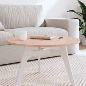 vidaXL Stolová doska Ø70x1,5 cm okrúhla masívny buk
