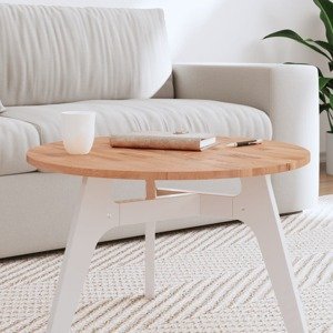 vidaXL Stolová doska Ø60x1,5 cm okrúhla masívny buk