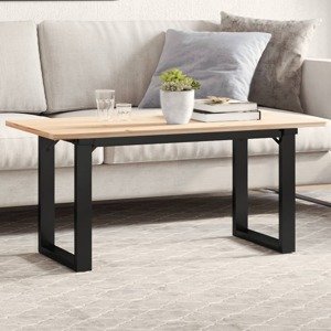 vidaXL Nohy konferenčného stolíka O-rám 80x40x43 cm oceľ