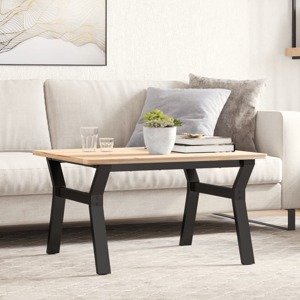 vidaXL Nohy konferenčného stolíka Y-rám 70x60x43 cm oceľ