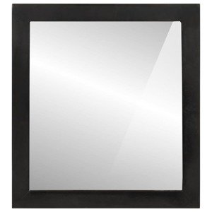 vidaXL Zrkadlo do kúpeľne 55x1x60 cm sklo a masívne mangovníkové drevo
