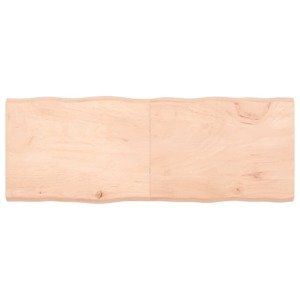 vidaXL Stolová doska 160x60x(2-6) cm neošetrený masív živé hrany