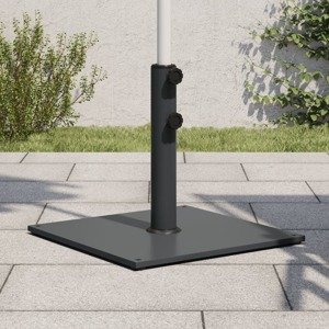 vidaXL Stojan na slnečník pre Ø32/38/48 mm tyče 17 kg štvorec