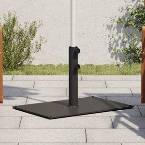 vidaXL Stojan na slnečník pre Ø32/38/48 mm tyče 15 kg obdĺžnikový