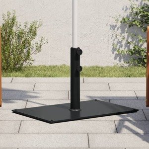 vidaXL Stojan na slnečník pre Ø32/38/48 mm tyče 15 kg obdĺžnikový