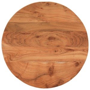 vidaXL Stolová doska Ø60x2,5 cm okrúhla akáciový masív