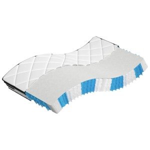 vidaXL Taštičkový pružinový matrac stredne tvrdý plus 70x200 cm