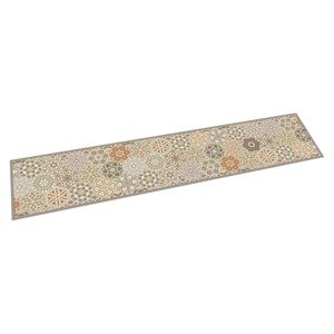vidaXL Kuchynský koberec, prateľný, šesťhranný vzor 60x300 cm, zamat