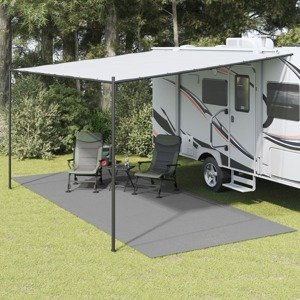 vidaXL Koberec do stanu antracit 6x2,5 m