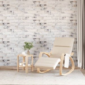 vidaXL 3D nástenné panely 10 ks svetlosivé 100x50 cm EPS