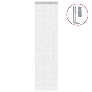 vidaXL Záves na dvere 56x186 cm hliník