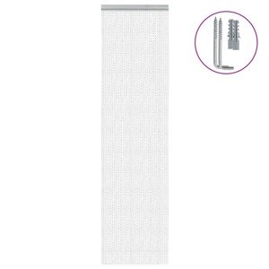 vidaXL Záves na dvere 56x202 cm hliník