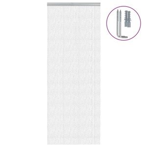 vidaXL Záves na dvere 80x221 cm hliník