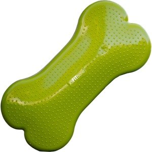 FitPAWS Balančná plošina pre domáce zvieratá K9FITbone zelená PVC FPK9BONEGR