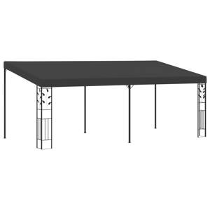 vidaXL Nástenný altánok antracitový 6x3x2,5 m