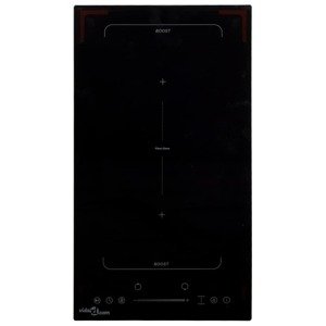 vidaXL Indukčná varná doska s flexizónou, 2 platničky, dotyková 3500 W