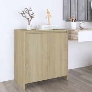 vidaXL Komoda dub sonoma 70x41x75 cm spracované drevo