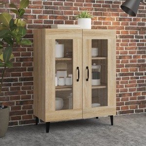 vidaXL Komoda dub sonoma 69,5x34x90 cm kompozitné drevo