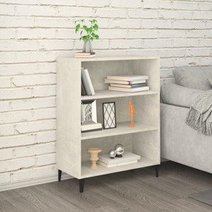 vidaXL Komoda betónovo sivá 69,5x32,5x90 cm spracované drevo