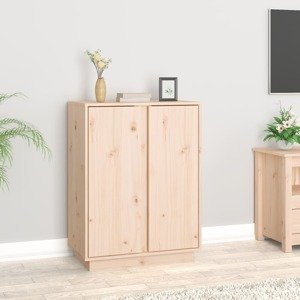 vidaXL Komoda 60x35x80 cm borovicový masív