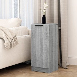 vidaXL Komoda sivý dub sonoma 30x30x70 cm spracované drevo