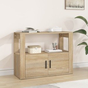 vidaXL Komoda dub sonoma 80x30x60 cm spracované drevo