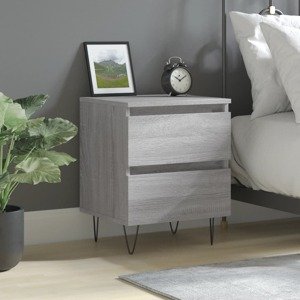 vidaXL Nočný stolík divý dub sonoma 40x35x50 cm kompozitné drevo