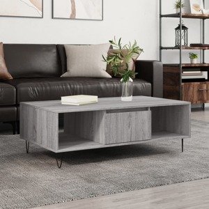 vidaXL Konferenčný stolík sivý sonoma 104x60x35 cm kompozitné drevo