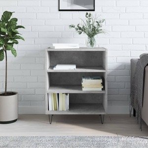 vidaXL Komoda betónovo sivá 57x35x70 cm kompozitné drevo