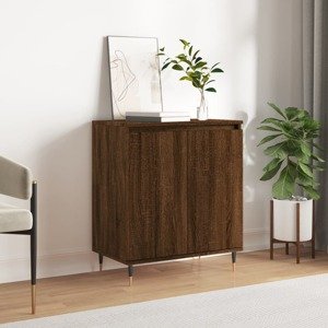 vidaXL Komoda hnedý dub 60x35x70 cm spracované drevo