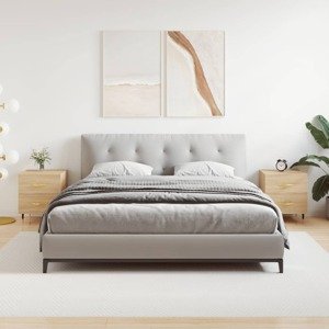 vidaXL Nočné stolíky 2 ks dub sonoma 40x35x47,5 cm kompozitné drevo