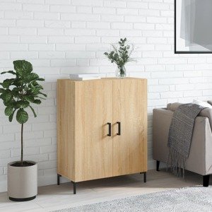 vidaXL Komoda dub sonoma 69,5x34x90 cm kompozitné drevo