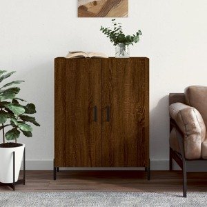 vidaXL Komoda hnedý dub 69,5x34x90 cm kompozitné drevo