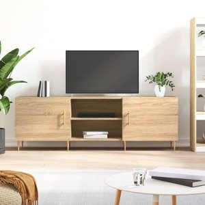 vidaXL TV skrinka dub sonoma 150x30x50 cm kompozitné drevo