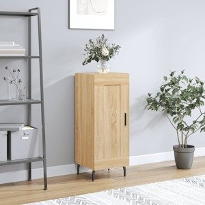vidaXL Komoda dub sonoma 34,5x34x90 cm spracované drevo