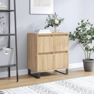 vidaXL Komoda dub sonoma 60x35x70 cm spracované drevo