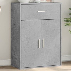 vidaXL Komoda betónovo sivá 60x30x84 cm kompozitné drevo
