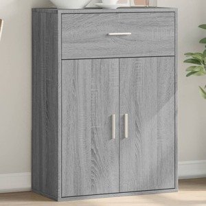 vidaXL Komoda sivá sonoma 60x30x84 cm kompozitné drevo