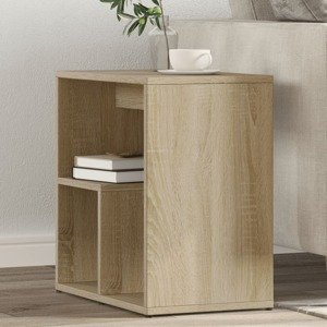 vidaXL Príručné stolíky 2 ks dub sonoma 50x30x50 cm kompozitné drevo