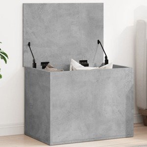 vidaXL Úložný box betónovosivý 60x42x46 cm kompozitné drevo