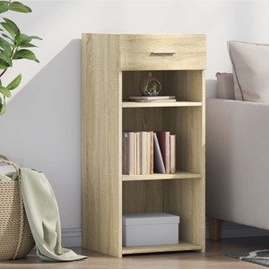 vidaXL Komoda dub sonoma 40x42,5x93 cm kompozitné drevo