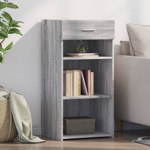 vidaXL Komoda sivý dub sonoma 45x42,5x93 cm kompozitné drevo